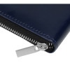 Бизнес-блокнот на молнии А5 «Fabrizio», 80 листов, темно-синий