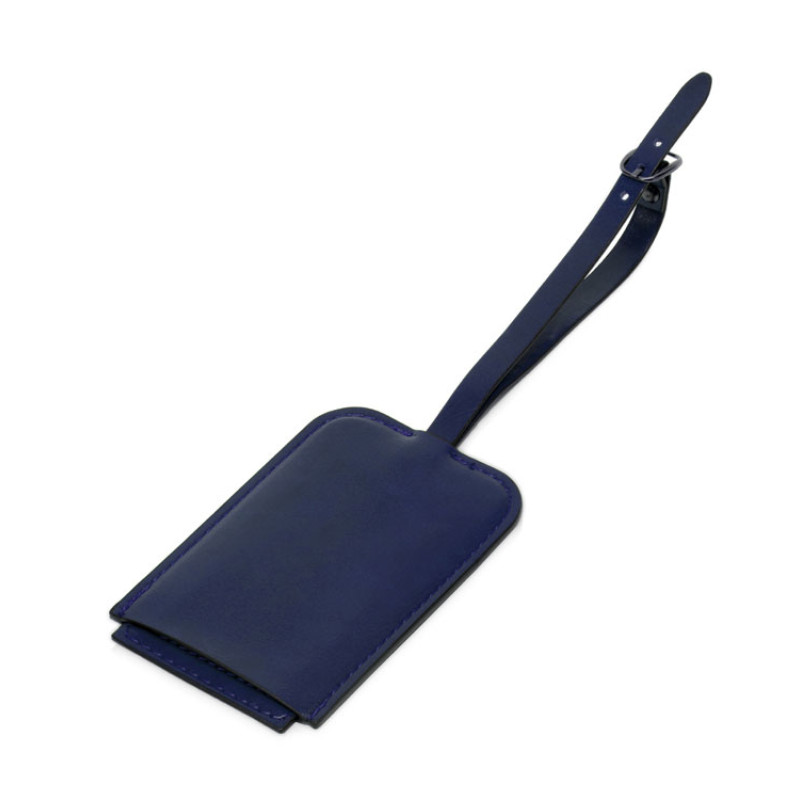 Багажная бирка из PU Fabrizio, синий