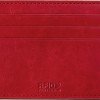 Картхолдер для 6 пластиковых карт с RFID-защитой "Fabrizio", красный