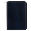 Бизнес-блокнот на молнии А5 «Fabrizio», 80 листов, темно-синий