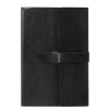 Бизнес-блокнот А5 с клапаном «Fabrizio», 80 листов, черный (P)