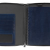 Бизнес-блокнот на молнии А5 «Fabrizio», 80 листов, темно-синий