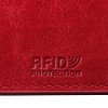 Картхолдер для 6 пластиковых карт с RFID-защитой "Fabrizio", красный