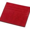 Картхолдер для 6 пластиковых карт с RFID-защитой "Fabrizio", красный