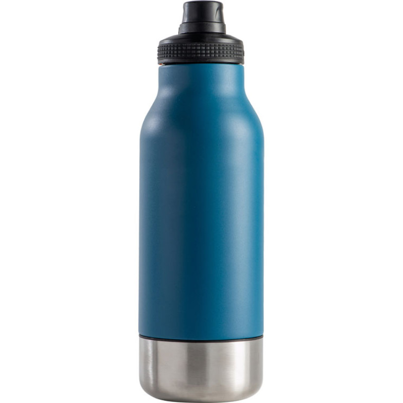 Вакуумный термос «Buddy» 3-в-1 со съемными мисками для питомцев, 1000 мл, синий