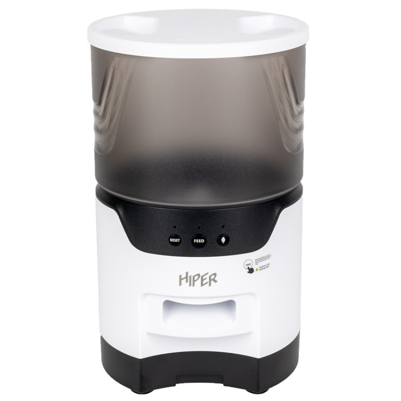 Умная Wi-Fi кормушка «IoT Pet Feeder», 3000 мл, белый/черный