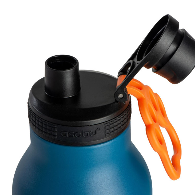 Вакуумный термос «Buddy» 3-в-1 со съемными мисками для питомцев, 1000 мл, синий