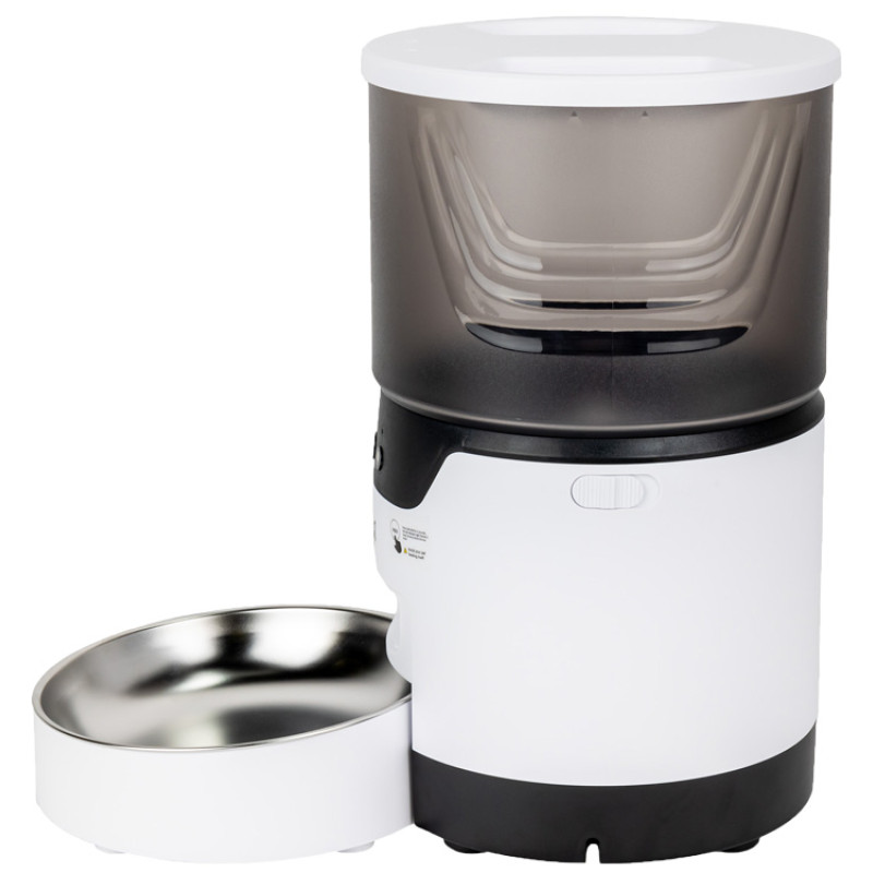 Умная Wi-Fi кормушка «IoT Pet Feeder», 3000 мл, белый/черный