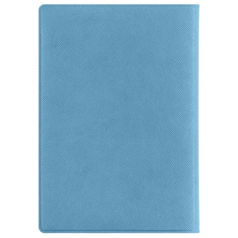 Классическая обложка для автодокументов "Favor", голубая