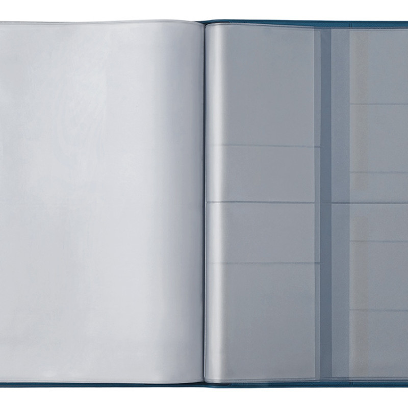 Органайзер Favor 2.0 для семейных документов на 4 комплекта документов, формат А4, синий