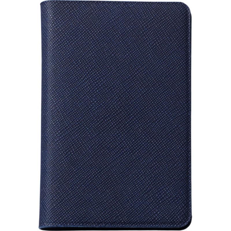 Футляр-книжка на 4-е карты с RFID "Favor", темно-синий