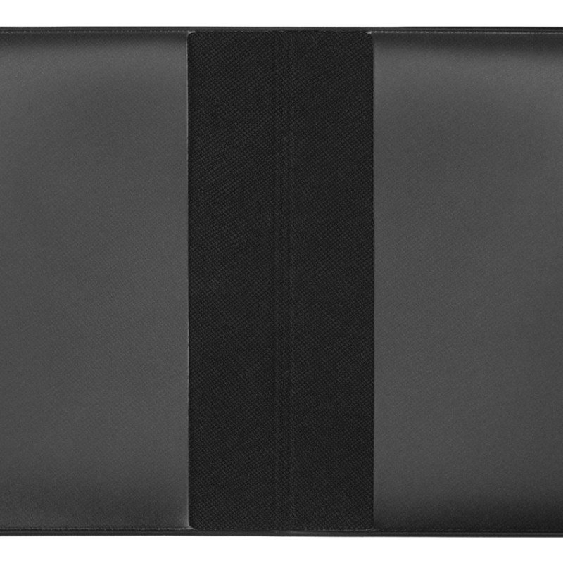 Классическая обложка для паспорта "Favor", черная