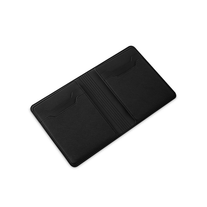 Картхолдер с отделением для бумажных денег "Favor", черный