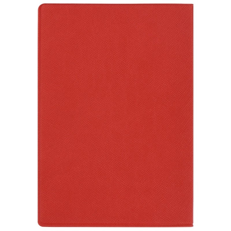 Классическая обложка для паспорта "Favor", красная/серая
