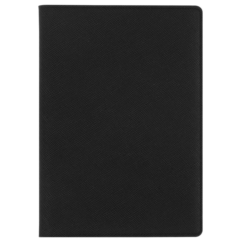 Обложка для паспорта с RFID защитой отделений для пластиковых карт "Favor", черная