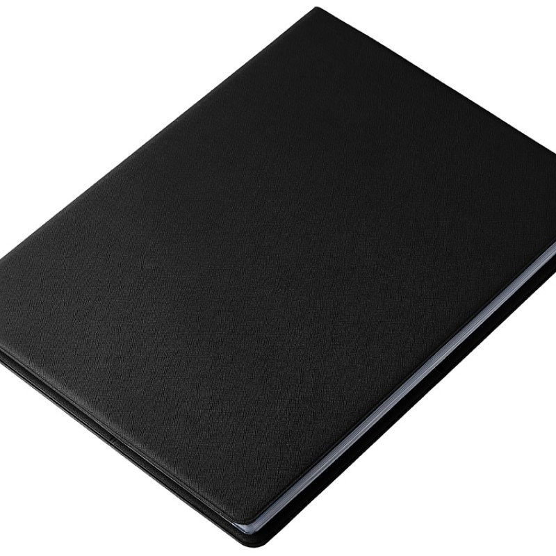 Органайзер Favor 2.0 для семейных документов на 4 комплекта документов, формат А4, черный