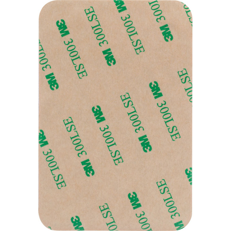 Чехол-картхолдер Favor на клеевой основе на телефон для пластиковых карт и и карт доступа, коричневый