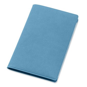 Классическая обложка для автодокументов "Favor", голубая