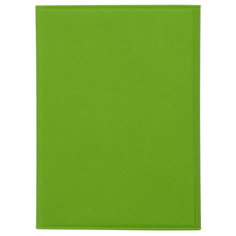 Обложка на магнитах для автодокументов и паспорта "Favor" зеленое яблоко/серая