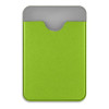 Чехол-картхолдер Favor на клеевой основе на телефон для пластиковых карт и и карт доступа, зеленый Чехол-картхолдер Favor на клеевой основе на телефон для пластиковых карт и и карт доступа, зеленый
