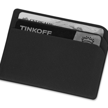 Картхолдер для 3-пластиковых карт "Favor", черный