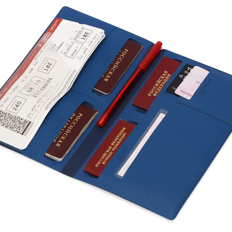 Семейный органайзер для путешествия Favor, синий