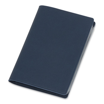 Классическая обложка для автодокументов "Favor", темно-синяя