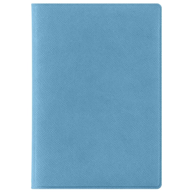 Классическая обложка для автодокументов "Favor", голубая