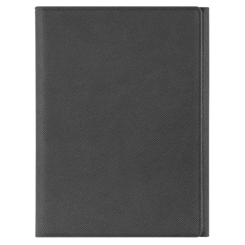 Обложка на магнитах для автодокументов и паспорта "Favor", темно-серая