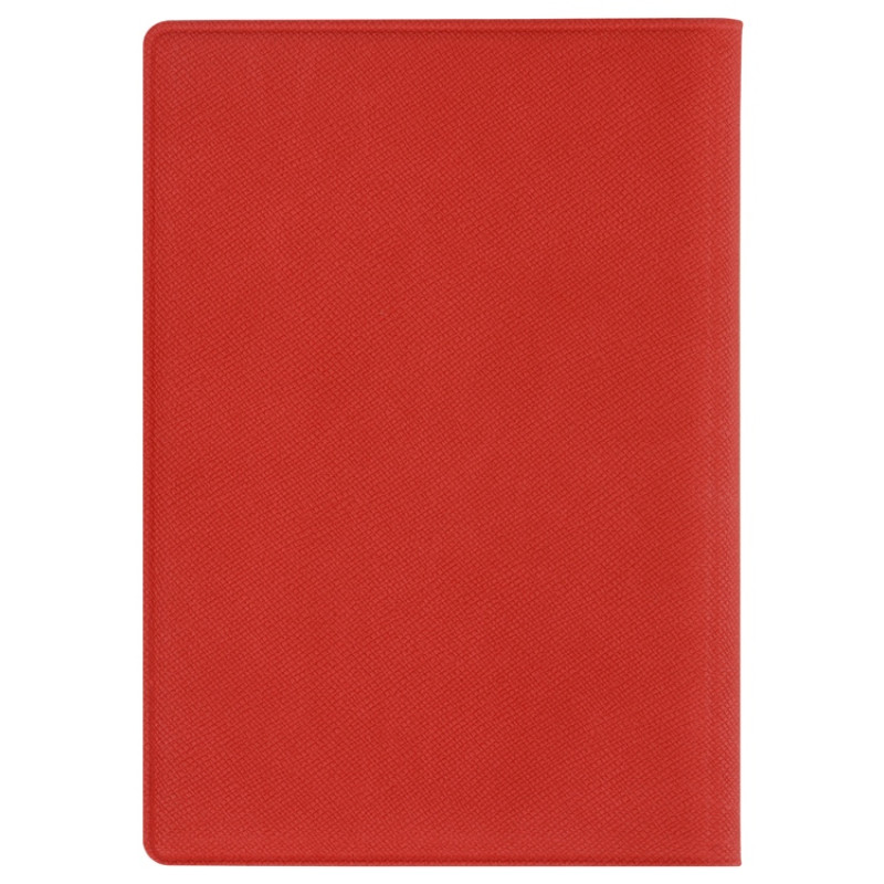 Обложка для паспорта с RFID защитой отделений для пластиковых карт "Favor", красная/серая