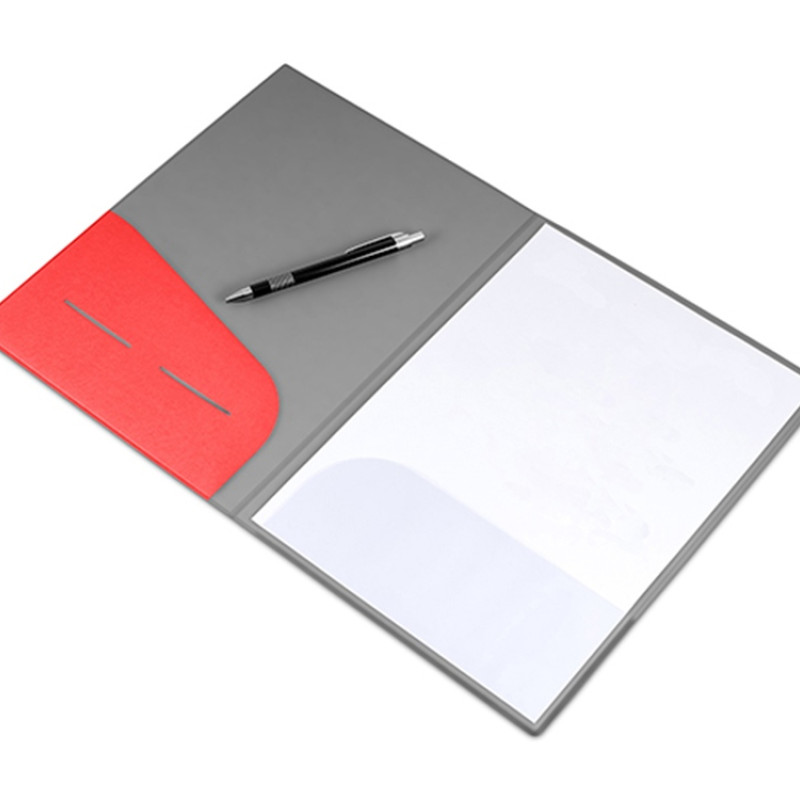 Папка классическая из экокожи "Favor", красный