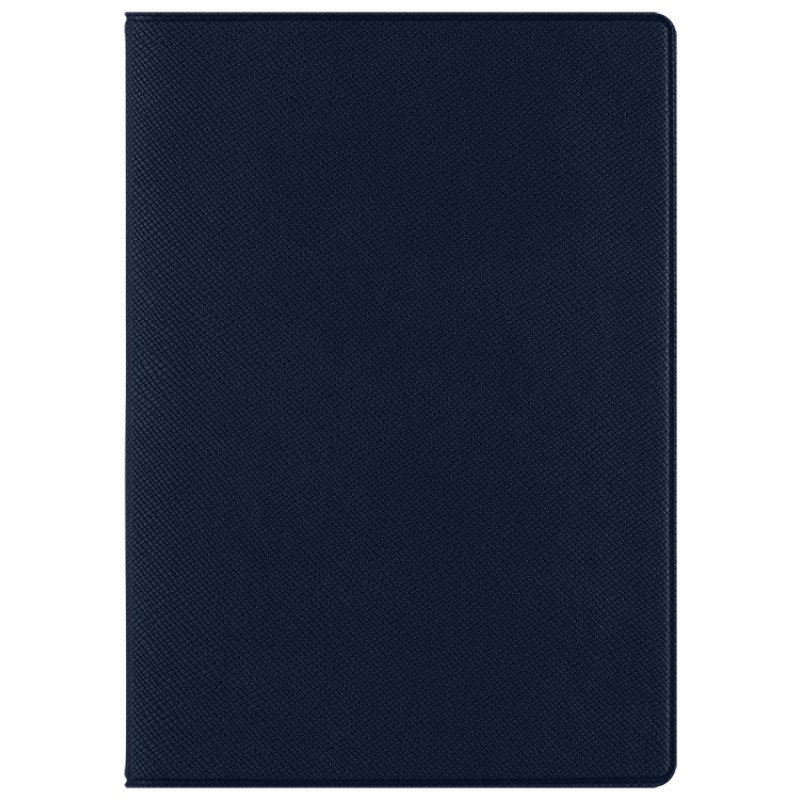Классическая обложка для паспорта "Favor", темно-синяя