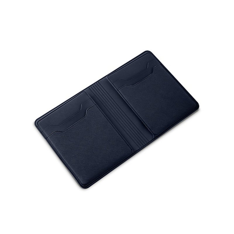 Картхолдер с отделением для бумажных денег "Favor", темно-синий