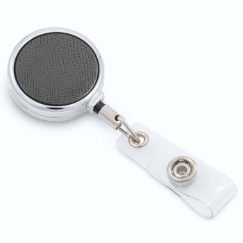 Ретрактор металлический "Favor", светло-серый