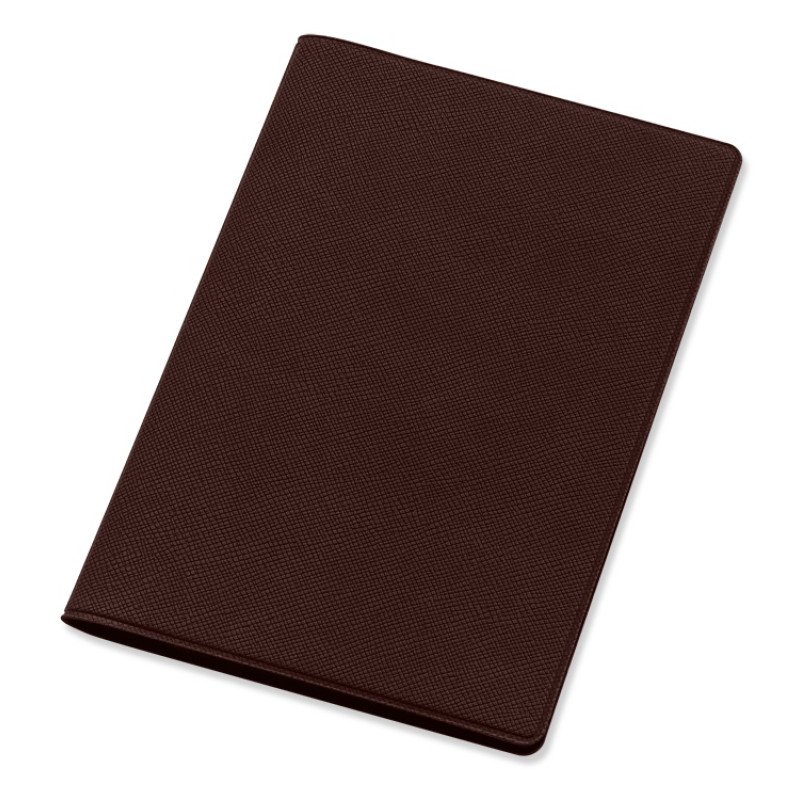 Классическая обложка для паспорта "Favor", коричневая