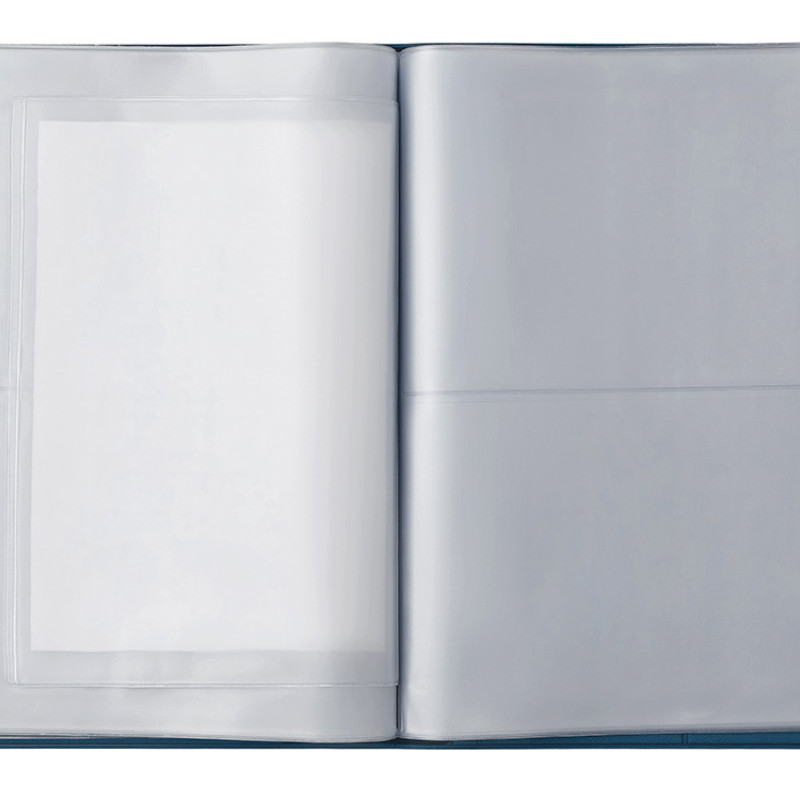 Органайзер Favor 2.0 для семейных документов на 4 комплекта документов, формат А4, синий