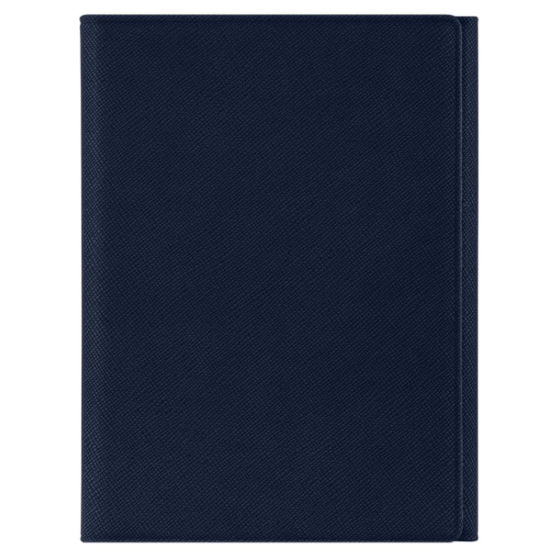 Обложка на магнитах для автодокументов и паспорта "Favor", темно-синяя