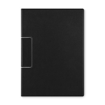 Планшет на магнитах с крышкой из экокожи "Favor", черный