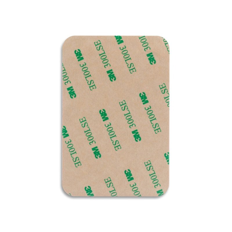 Чехол-картхолдер Favor на клеевой основе на телефон для пластиковых карт и и карт доступа, бежевый