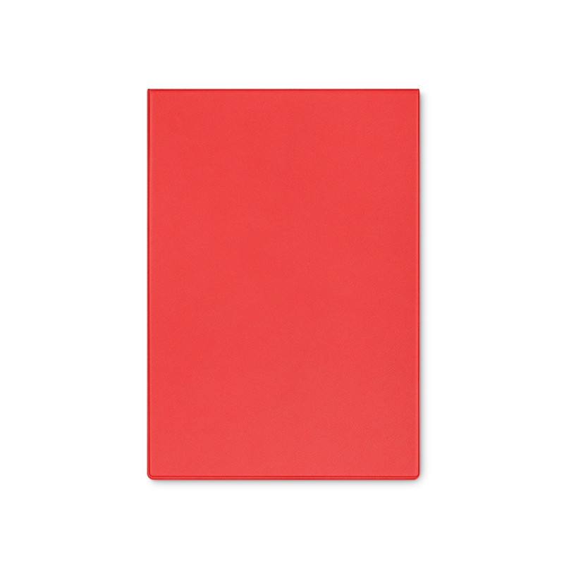 Планшет на магнитах без крышки из экокожи "Favor", красный