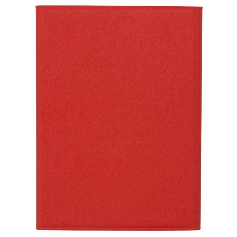 Обложка на магнитах для автодокументов и паспорта "Favor", красная/серая