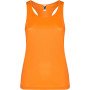 Топ спортивный "Shura" женский, неоновый оранжевый