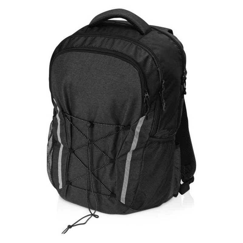 Набор с термосом, кружкой, пледом и рюкзаком, синий