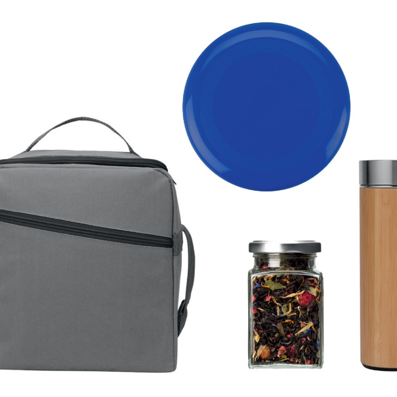 Подарочный набор с термосом и чаем в сумке - холодильнике Подарочный набор с термосом и чаем в сумке - холодильнике