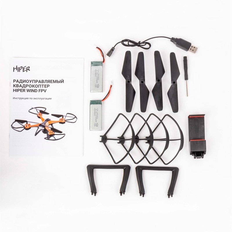 Радиоуправляемый квадрокоптер HIPER "WIND FPV"