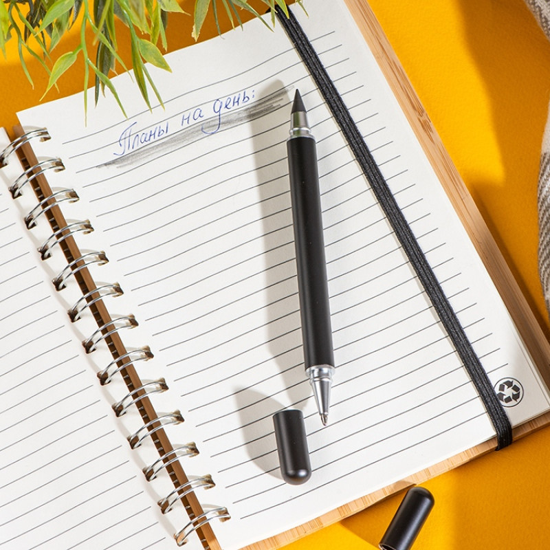 Металлическая ручка и вечный карандаш "Van Gogh", черный