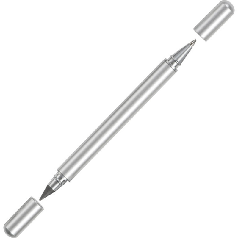 Металлическая ручка и вечный карандаш "Van Gogh", серебристый