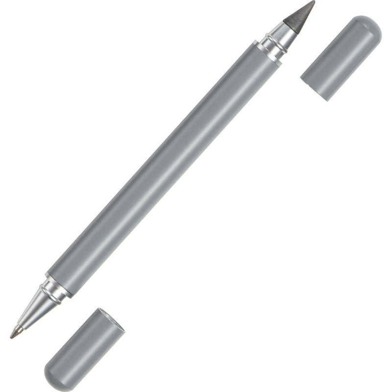 Металлическая ручка и вечный карандаш "Van Gogh", серый (Р)