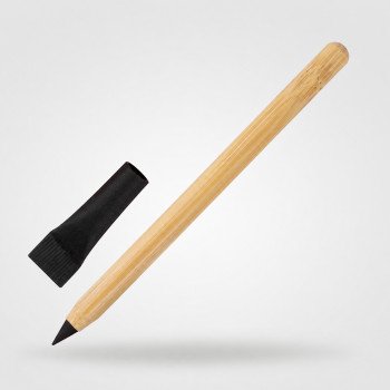 Вечный карандаш из бамбука "Recycled Bamboo", черный