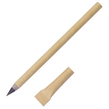 Вечный карандаш из переработанной бумаги "Recycled pencil", натуральный